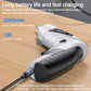 White cordless electric screwdriver with USB-C charging port and extended handle