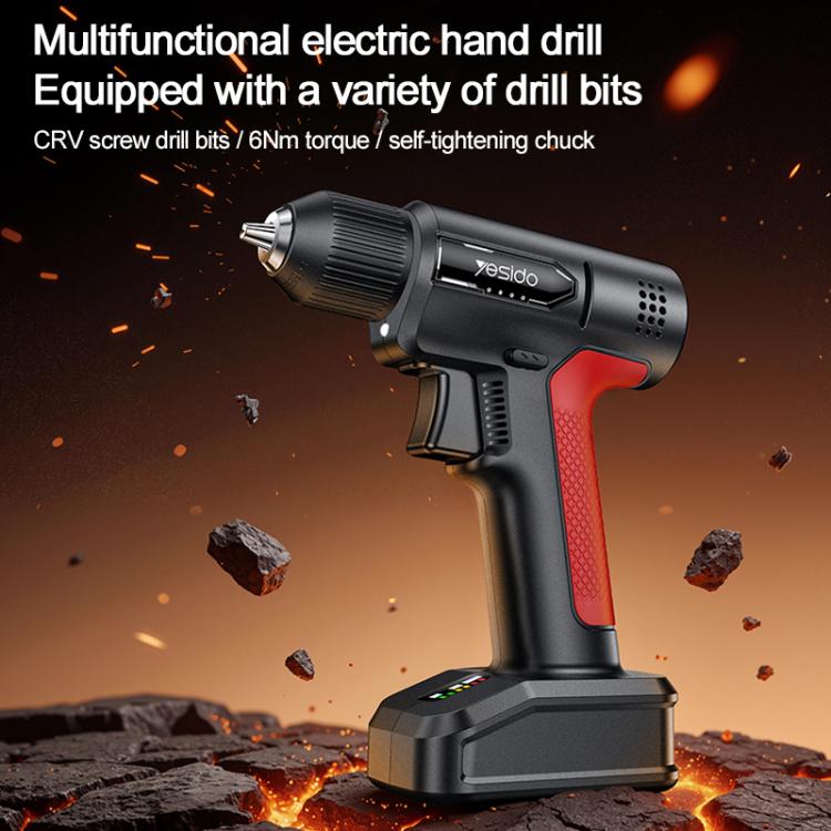 Yesido EC36 Multi-functional Household Electric Screwdriver Electric Drill Set Tool, EC36