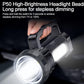 Yesido TC12 Outdoor Emergency Multifunctional Rechargeable Dual Lamp Lighting Flashlight, TC12