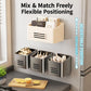Kitchen Refrigerators No-drill Magnetic Storage Rack, 2pcs / Set, Large Box, Small Box