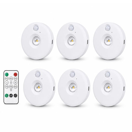 Smart Sensor Cat Eye Night Lights with Remote Control, 1pc, 3pcs, 6pcs