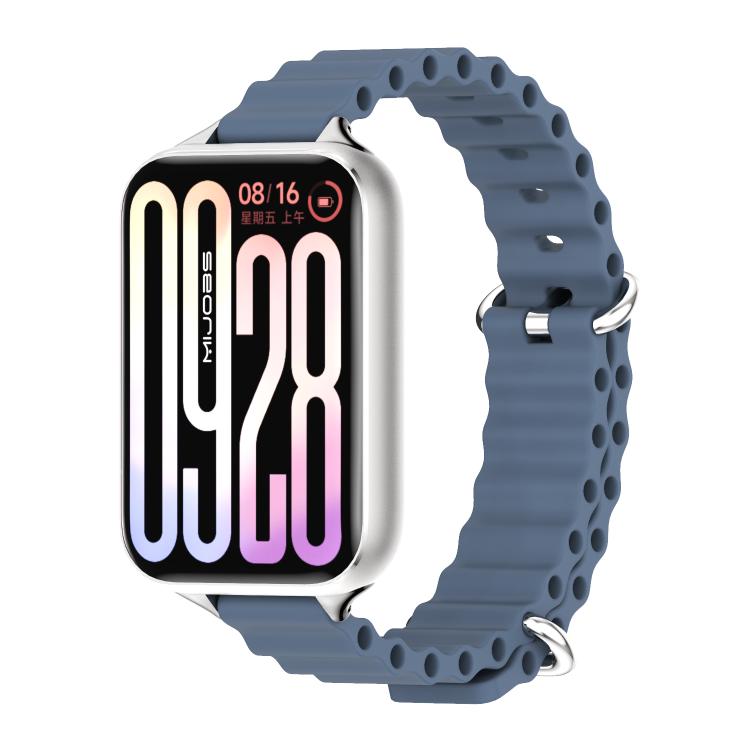 MIJOBS Ocean Silicone Breathable Watch Band, For Xiaomi Band 10 Pro / Redmi Watch 6 / 5