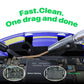 Desoldering wire pulling across circuit board with copper contact area