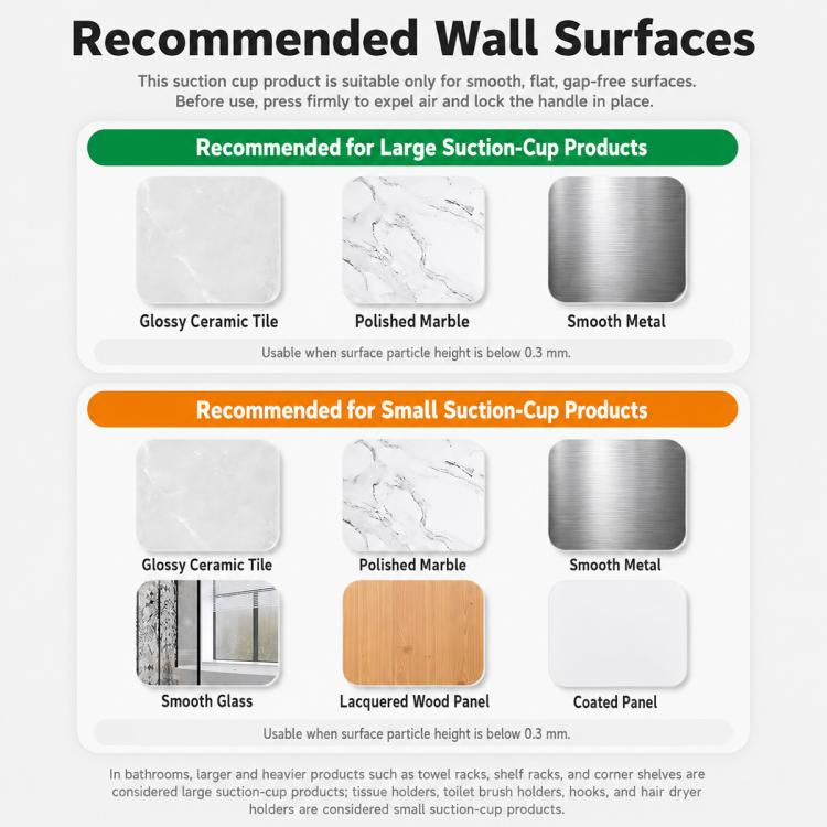 No-drill Suction Cup Wall-mounted Ashtray