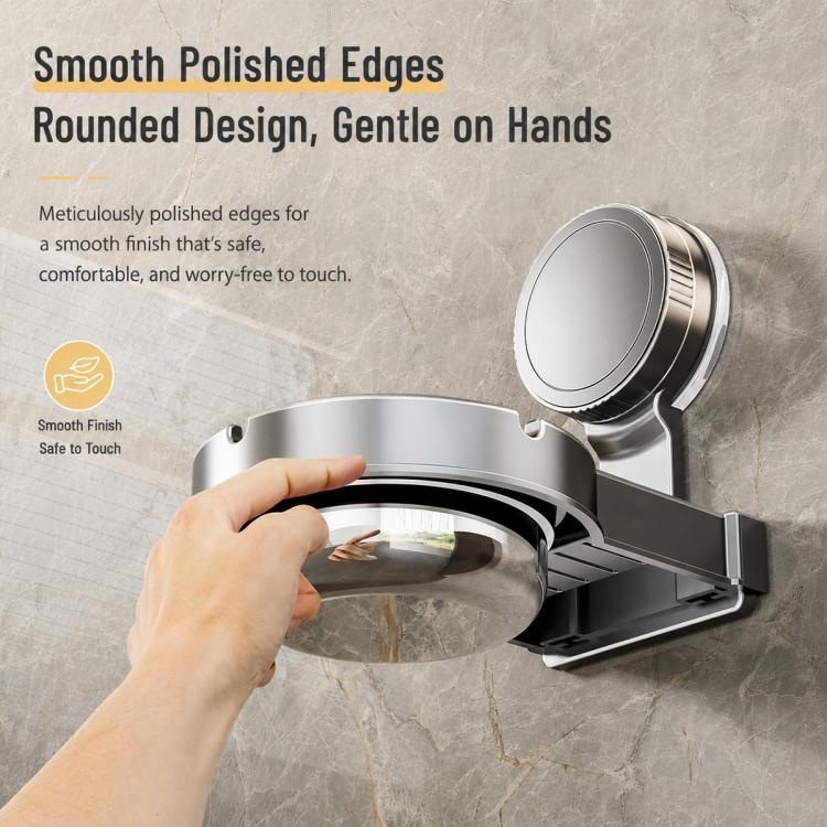 No-drill Suction Cup Wall-mounted Ashtray