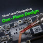 Soldering iron tip on smartphone circuit board, fine needle point on metal shaft