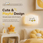 ZHL001Y Early To Bed Pillow Duck Night Light Touch Sensor Bedside Lamp