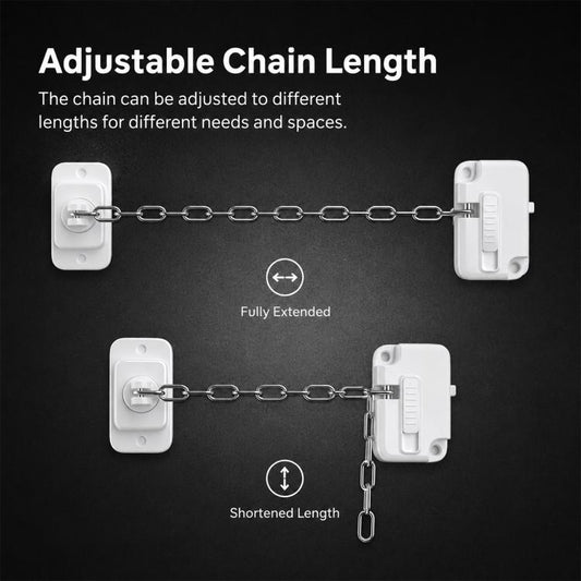 FT756 Multifunctional Child Safety Locks Adjustable Door and Window Limiters
