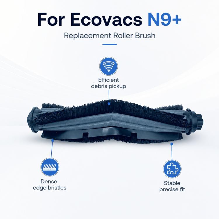 Replacement Accessories for Ecovacs DEEBOT N9+ Robot Vacuum Cleaner, Main Brush, Side Brush, Filter, Dust Box Without Filter, Mop Pad Module, Primary Filter, Main Brush Cover