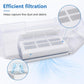 Replacement Accessories for Ecovacs DEEBOT T30 / T30 Pro / T30 Max Robot Vacuum Cleaner, Dust Box, Main Brush Cover, Mop Pad Holder