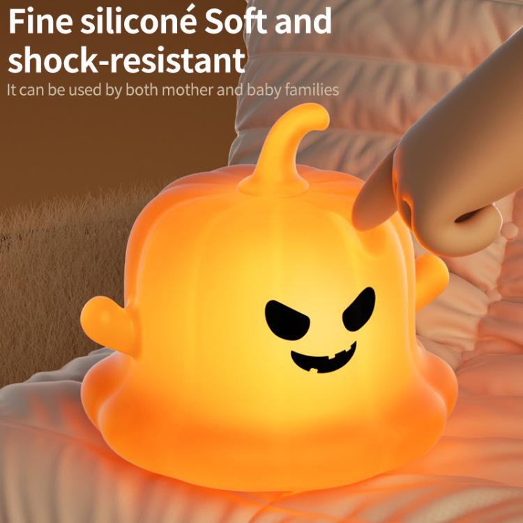 ZHL002 Pumpkin Ghost Silicone Night Light