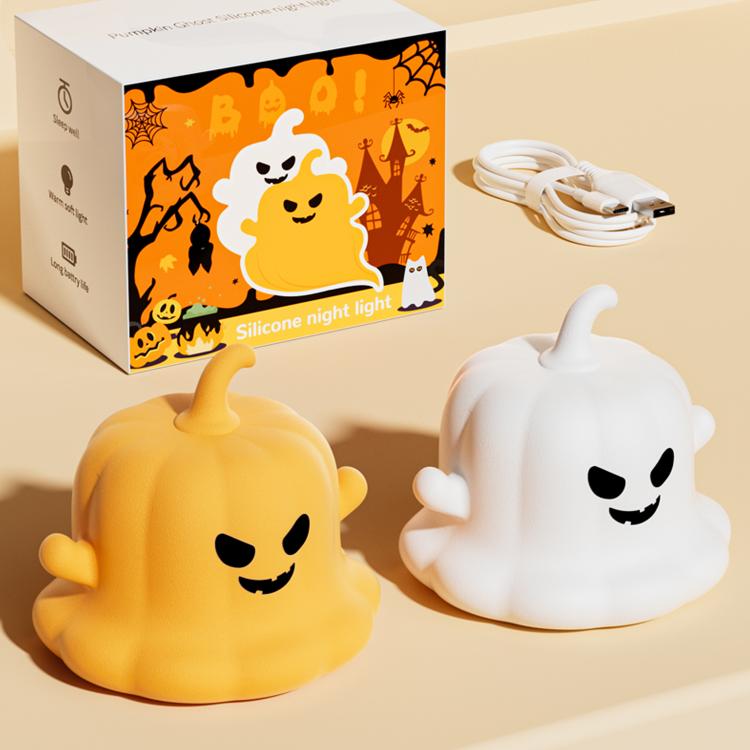 ZHL002 Pumpkin Ghost Silicone Night Light