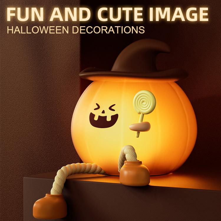 ZHL003 Magic Pumpkin Silicone Night Light
