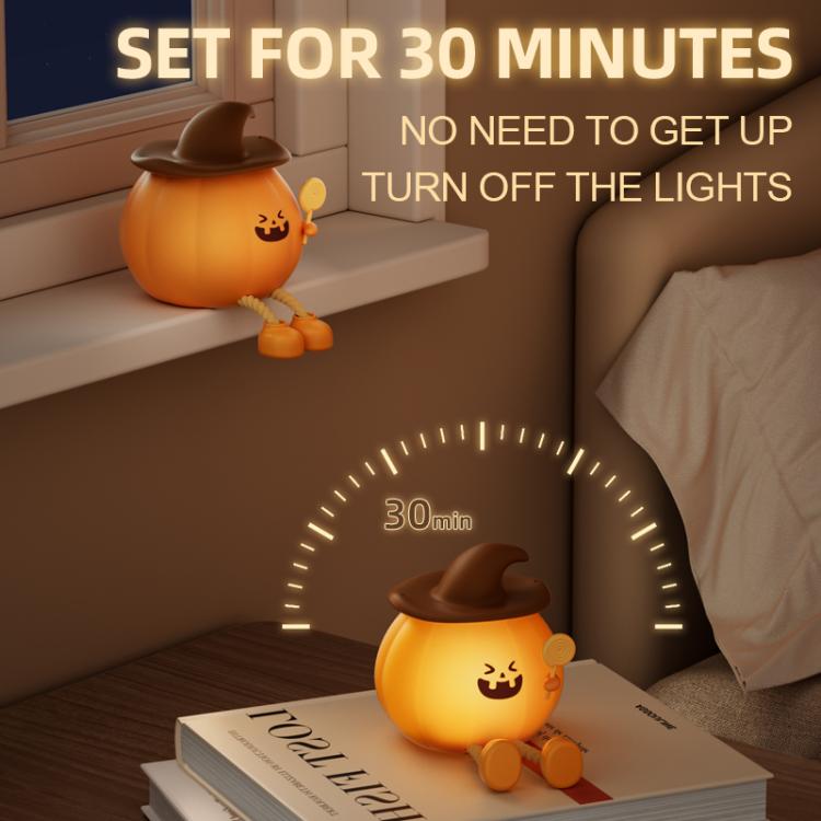 ZHL003 Magic Pumpkin Silicone Night Light