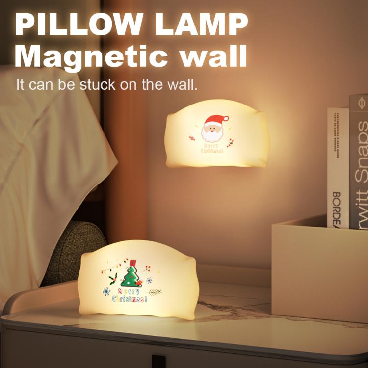ZHL001S Christmas Pillow Silicone Night Light