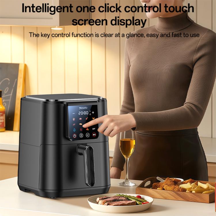 Yesido EC35 6L 1500W Touch Screen NTC Temperature Control Air Fryer, EU Plug, UK Plug