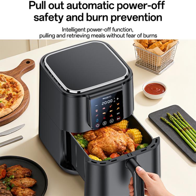 Yesido EC35 6L 1500W Touch Screen NTC Temperature Control Air Fryer, EU Plug, UK Plug