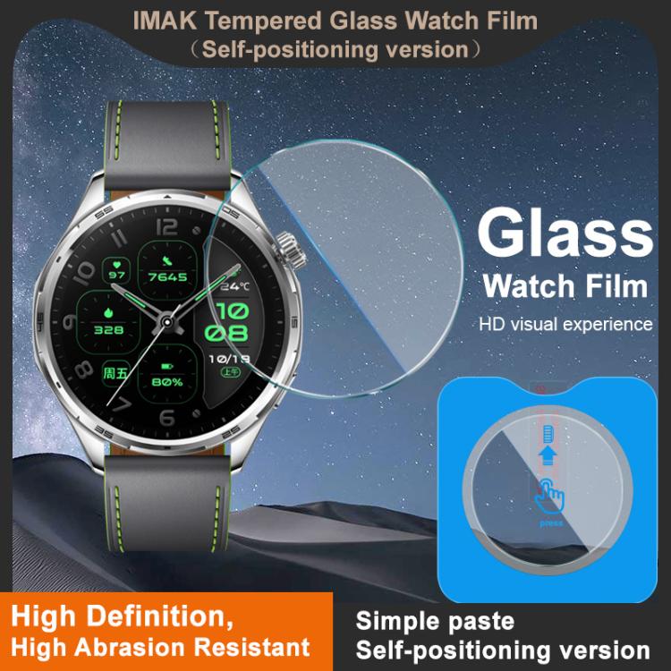 imak Tempered Glass Watch Film, Self-positioning Version, For Honor Watch 6 Plus