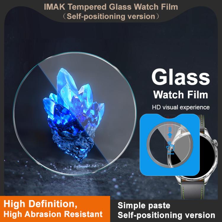 imak Tempered Glass Watch Film, Self-positioning Version, For Honor Watch 6 Plus