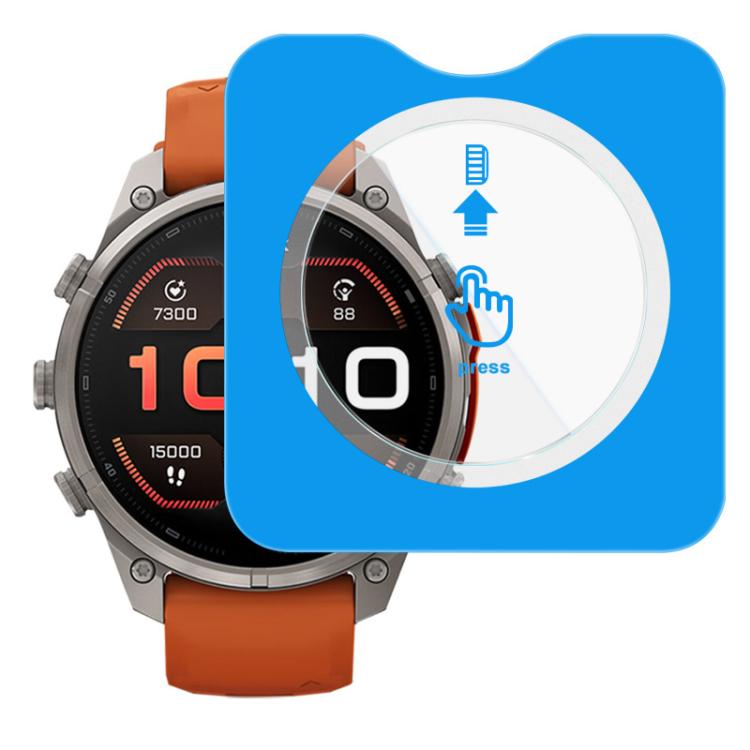 imak Tempered Glass Watch Film, Self-positioning Version, For Garmin Fenix 9 Pro 51mm AMOLED, For Garmin Fenix 9 51mm, For Garmin Fenix 9 47mm, For Garmin Fenix 9 43mm, For Garmin Fenix 9 Pro 47mm AMOLED, For Garmin Fenix 9 Pro 43mm AMOLED             ...