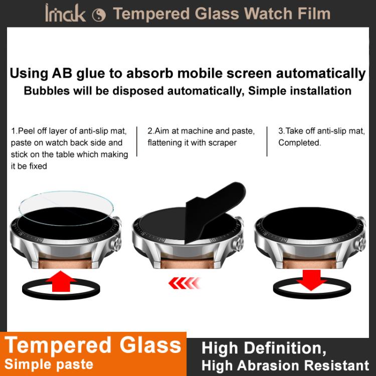 IMAK Tempered Glass Watch Protective Film, For Garmin Forerunner 170