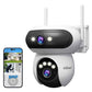 Srihome SH062 8MP Binocular Outdoor Auto-Tracking Wireless WiFi Security Camera, SH062