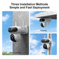 Srihome SH062 8MP Binocular Outdoor Auto-Tracking Wireless WiFi Security Camera, SH062