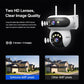 Srihome SH062 8MP Binocular Outdoor Auto-Tracking Wireless WiFi Security Camera, SH062