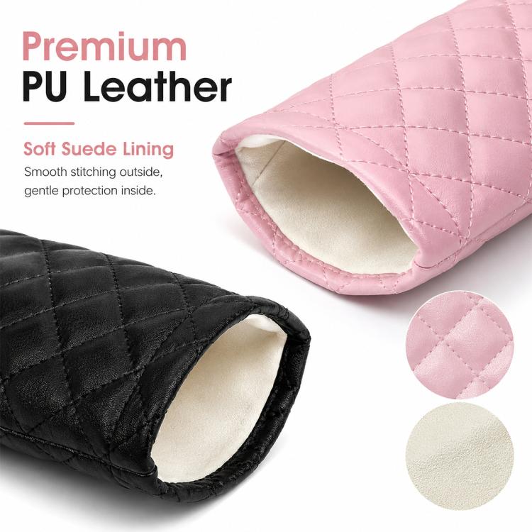 2pcs / Set Waterproof PU Leather Glasses Storage Bag