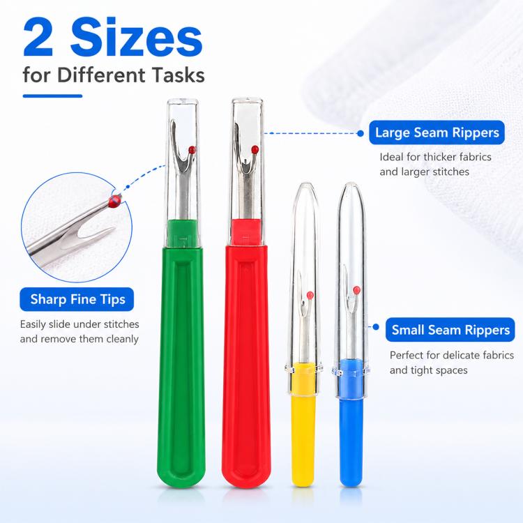 6pcs / Set DIY Sewing Seam Ripper Kit Thread Seam Remover