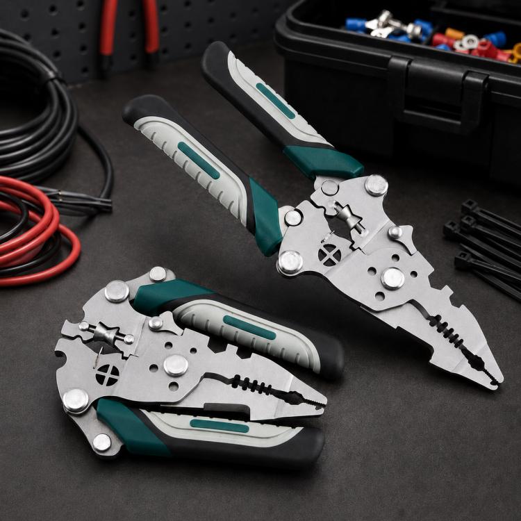 Multi-functional Handheld Foldable Cable Stripping Pliers