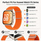 xDfind Two Section Nylon Breathable Hook And Loop Fastener Watch Band, For Huawei Watch Fit 5 / Fit 5 Pro / Fit 4
