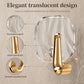 No Drill Light Luxury Plastic Adhesive Hooks Traceless Heavy-Duty Clothes Hook, Gold Hook