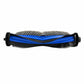 Main brush roller replacement with blue V-shaped bristles and black end caps