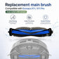 Replacement main brush with blue bristle rows for robot vacuum cleaning