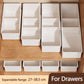 Retractable Drawer Storage Box, 3 in 1 24-29x22x5.5cm, 3 in 1 30-37x22x5.5cm