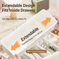 Retractable Drawer Storage Box, 3 in 1 24-29x22x5.5cm, 3 in 1 30-37x22x5.5cm