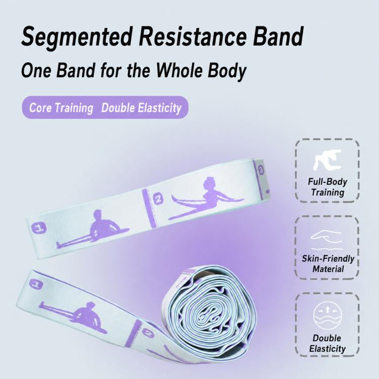 Yoga Resistance Digital Tension Band Suitable For Children and Adults