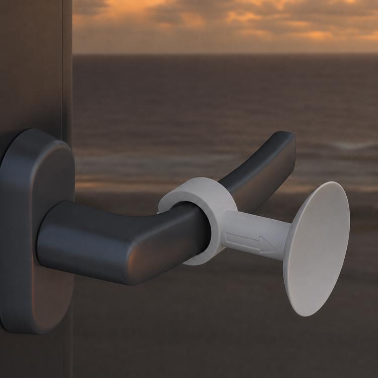Suction Cup Door Handle Silent Anti-collision Protective Pad