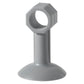Grey suction door handle protective pad with hex ring opening and flat base