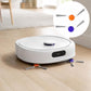 Dual side brush set with orange and purple brush heads for robot vacuum