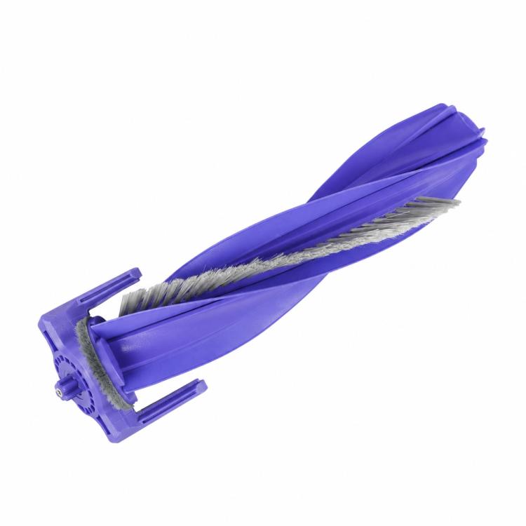 Purple main brush with gray bristles and side support pieces
