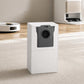 White dust bag with black filter housing for robot vacuum cleaner replacement