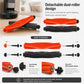 Dual main brush replacement set with orange and black roller brushes
