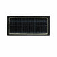 Rectangular vacuum filter replacement with black pleated media in a metal border