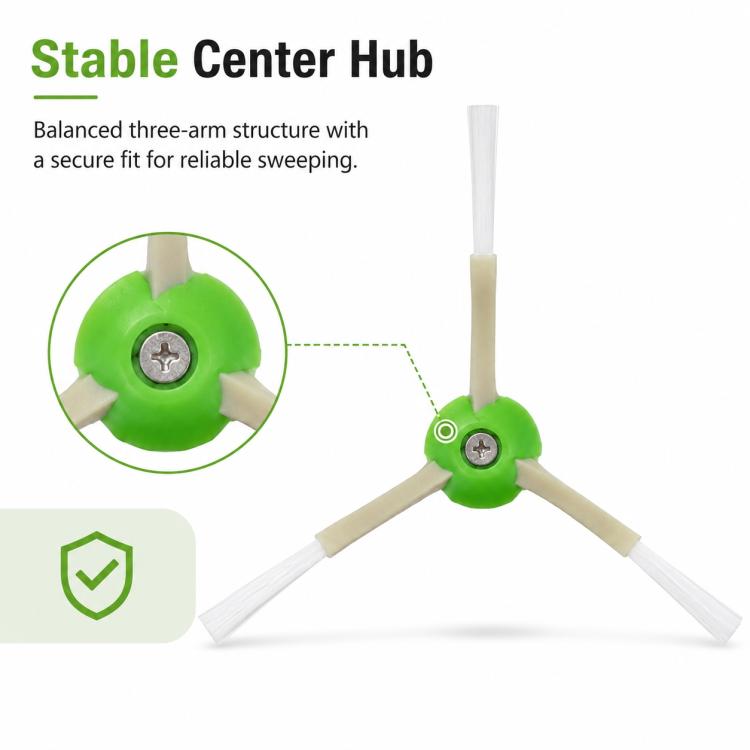For iRobot Roomba S9 / S9+ / E5 / E6 / i7 Robot Vacuum Cleaner Replacement Parts, For iRobot Roomba S9 / S9+ / E5 / E6 / i7 Triangle Side Brush