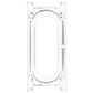 xDfind 12mm Hollow PC Half Coverage Watch Frame Protective Case, For Google Fitbit Air