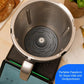 Bottom mixing turntable installed inside stainless mixing bowl with center pin