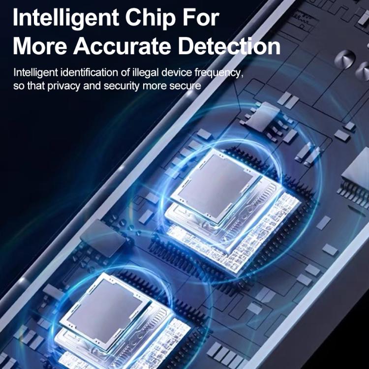 Detection circuit chips for accurate RF signal identification inside the detector