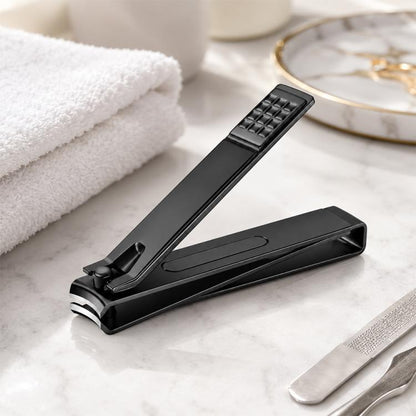 2pcs/Pack Stainless Steel Flat-Tip Nail Clippers Nail Trimming Tools, Small and Large Size